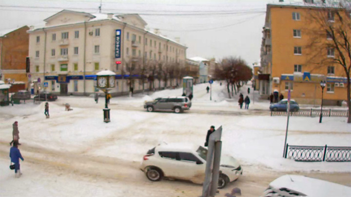 Онлайн веб-камера на бульваре Радищева в Твери